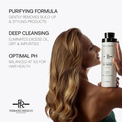 Purifying Shampoo with Alkaline pH Deep Cleansing  Conditioning Formula